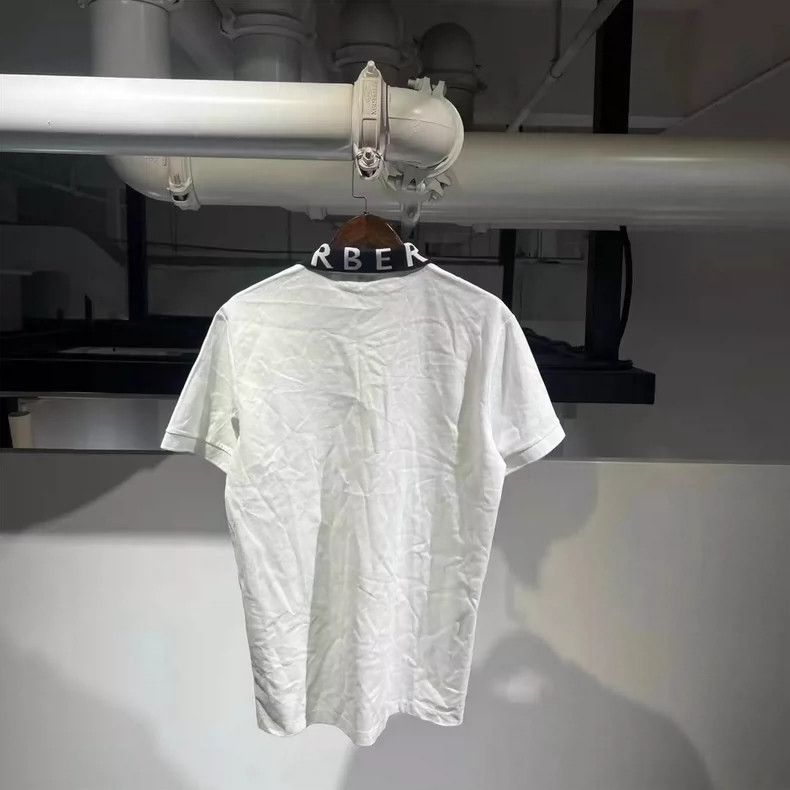 Burberry Burberry Short Sleeve Shirt with Logo Collar Size US L / EU 52-54 / 3 - 3 Thumbnail