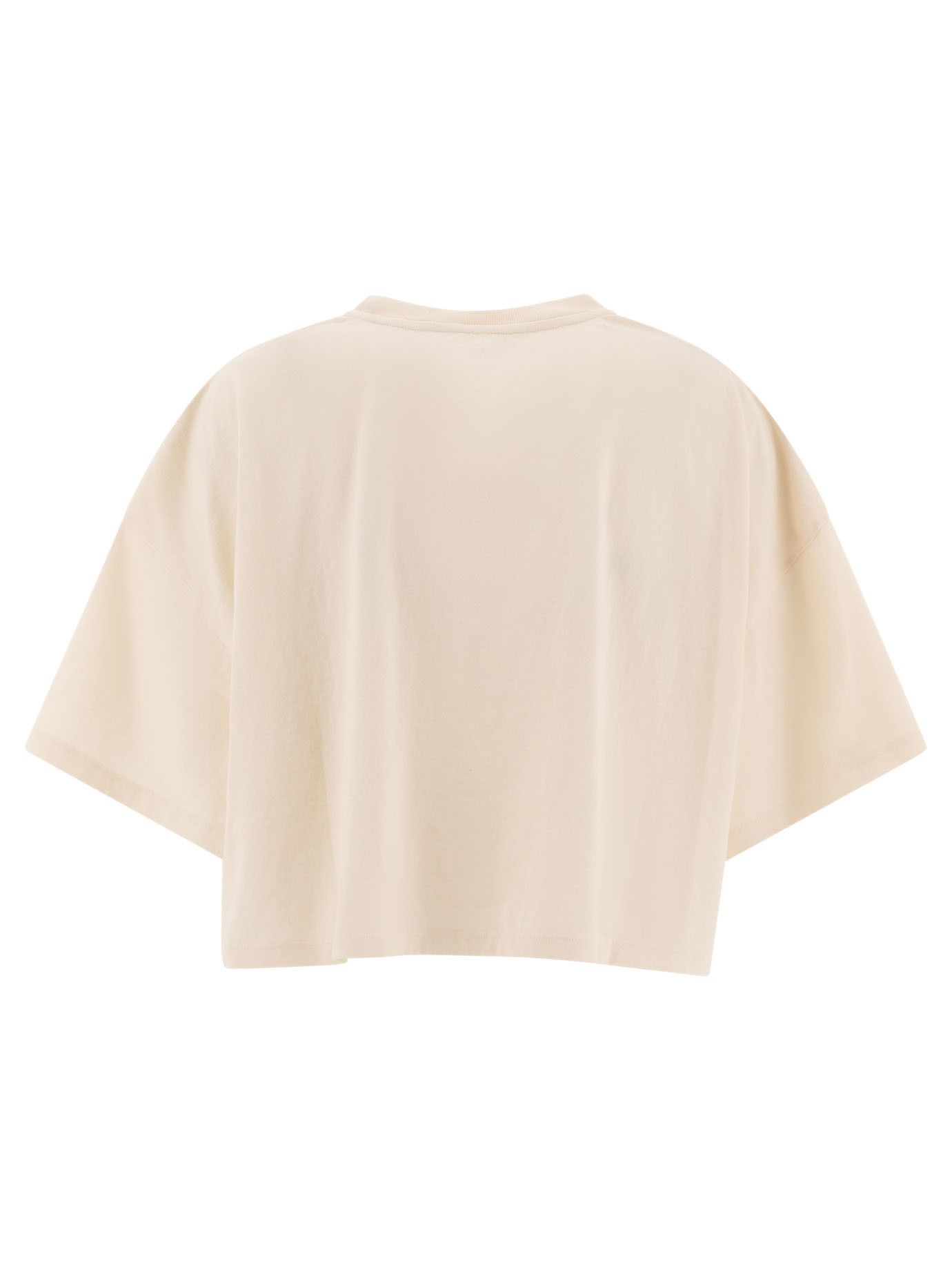 Chloe Cropped Cotton Jersey T-Shirt Size S / US 4 / IT 40 - 2 Thumbnail