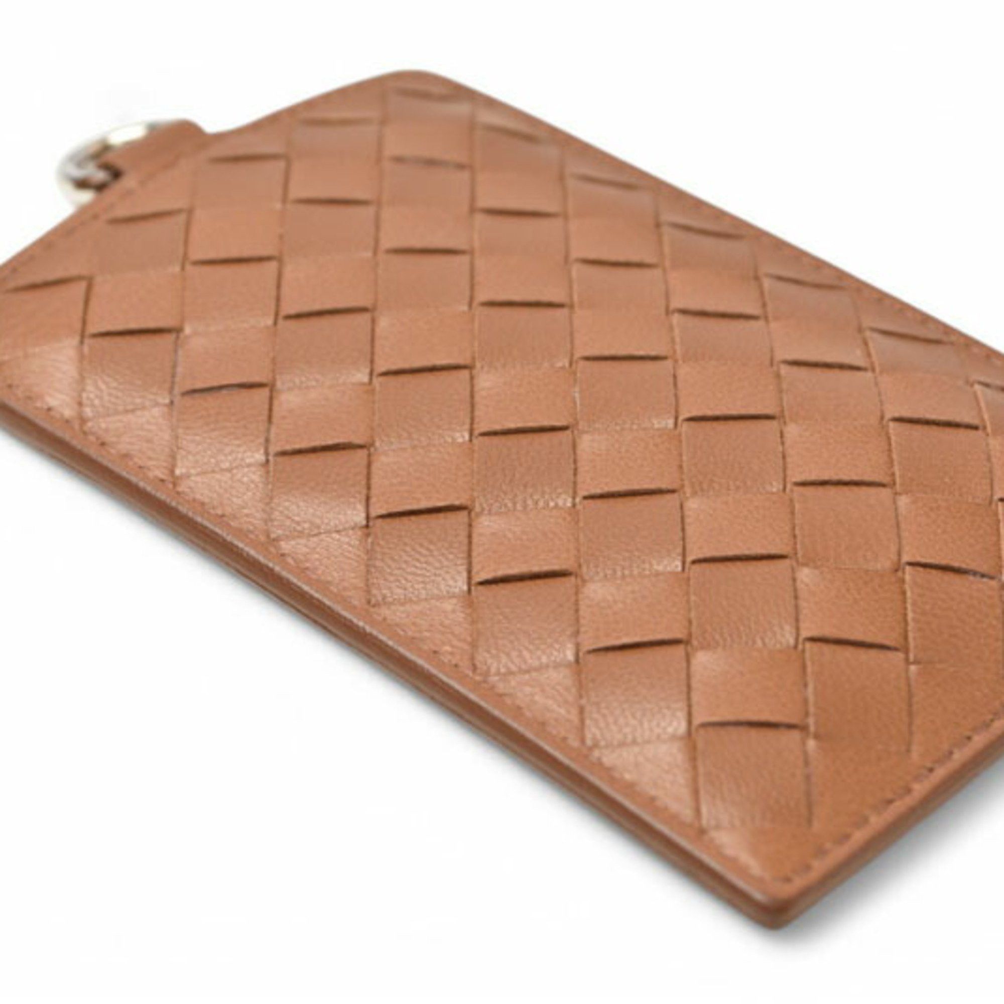 Bottega Veneta Bottega Veneta Pass Case ID Holder BOTTEGA VENETA Intrecciato Nappa Brown 169722 Unused Size ONE SIZE - 5 Thumbnail