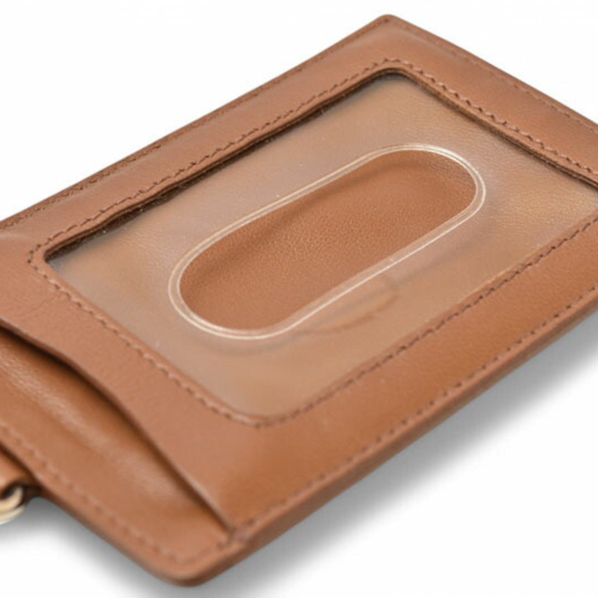 Bottega Veneta Bottega Veneta Pass Case ID Holder BOTTEGA VENETA Intrecciato Nappa Brown 169722 Unused Size ONE SIZE - 6 Thumbnail