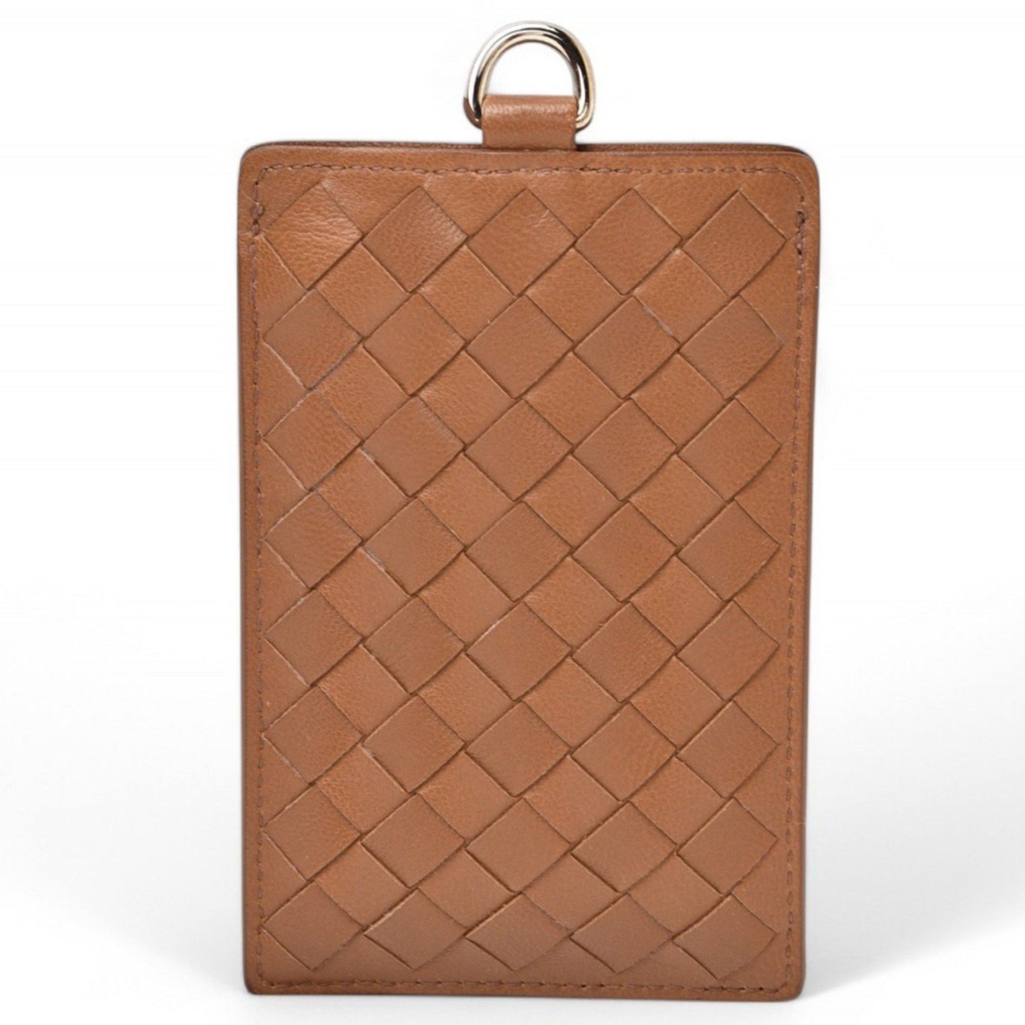 Bottega Veneta Bottega Veneta Pass Case ID Holder BOTTEGA VENETA Intrecciato Nappa Brown 169722 Unused Size ONE SIZE - 2 Thumbnail