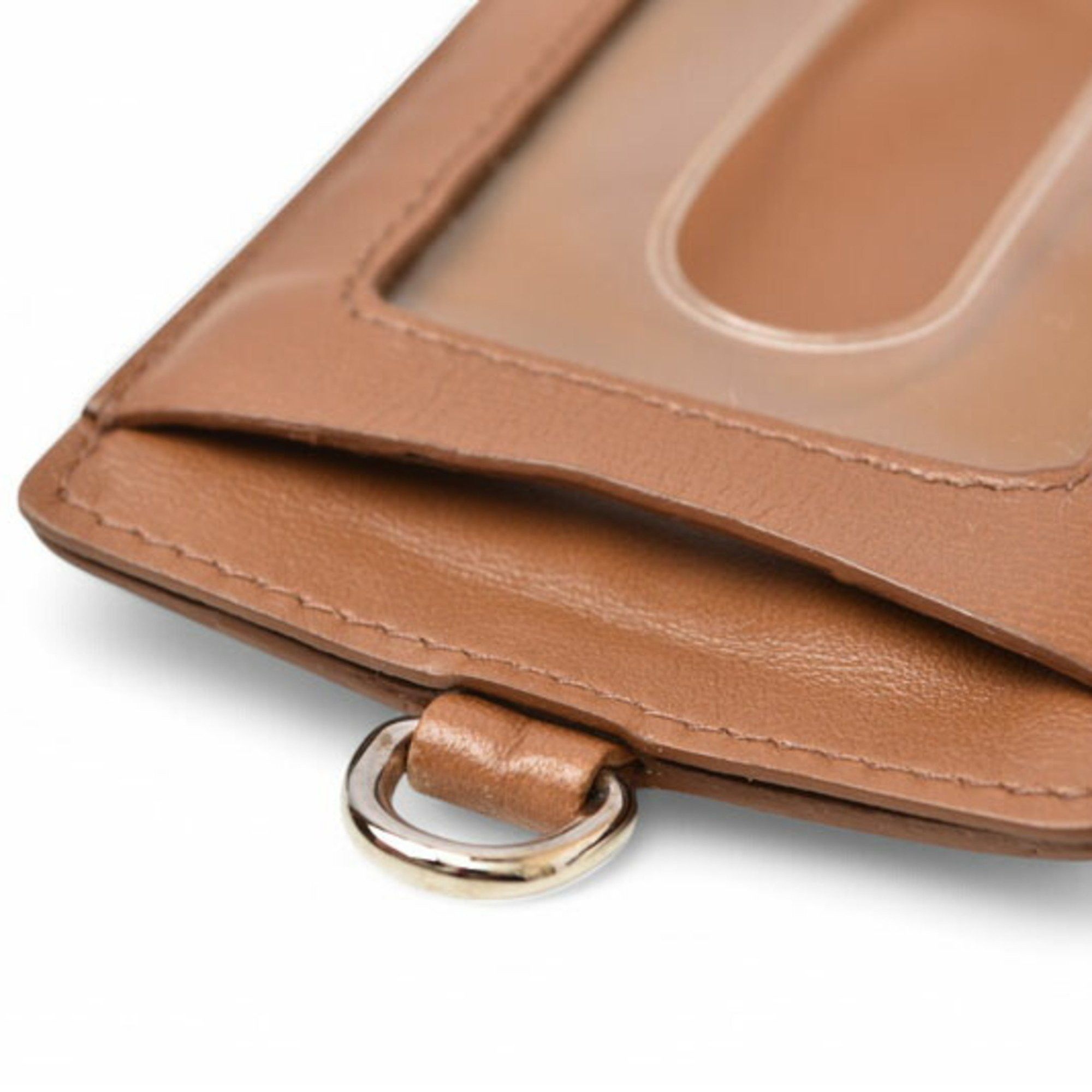 Bottega Veneta Bottega Veneta Pass Case ID Holder BOTTEGA VENETA Intrecciato Nappa Brown 169722 Unused Size ONE SIZE - 4 Thumbnail