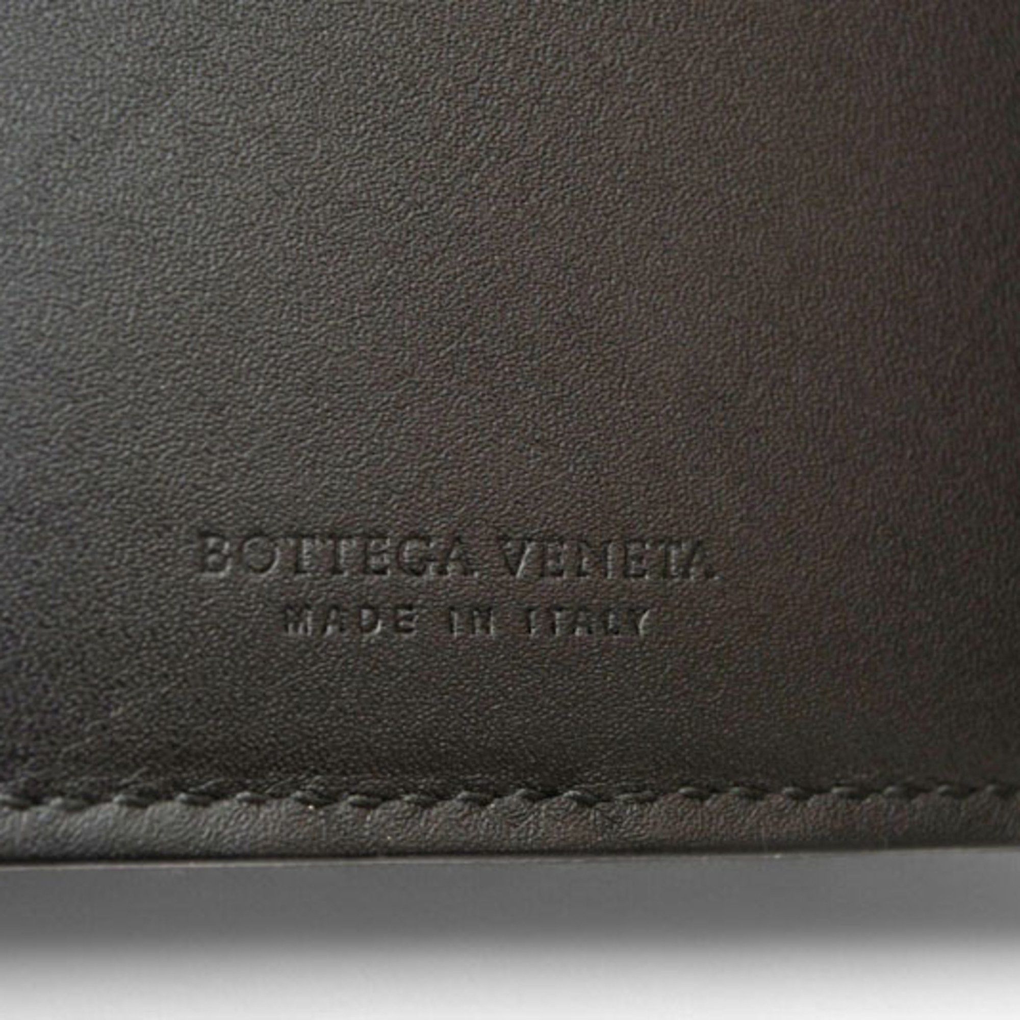 Bottega Veneta Bottega Veneta Wallet Money Clip BOTTEGA VENETA Folding Calfskin 123180 Black Size ONE SIZE - 6 Thumbnail