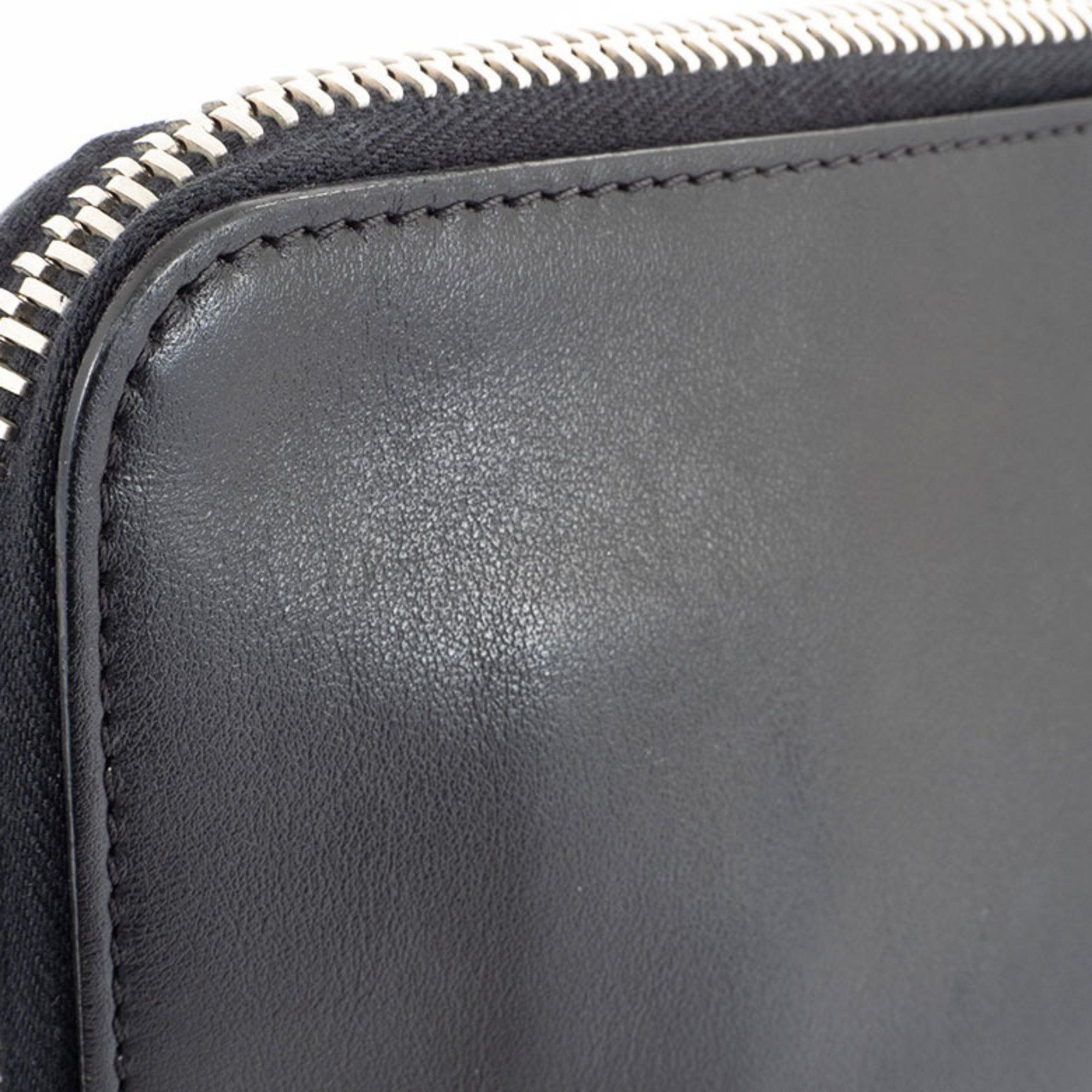 Fendi FENDI Monster Clutch Bag Second 7M0243 Calf Leather Black Men's Size ONE SIZE - 5 Thumbnail