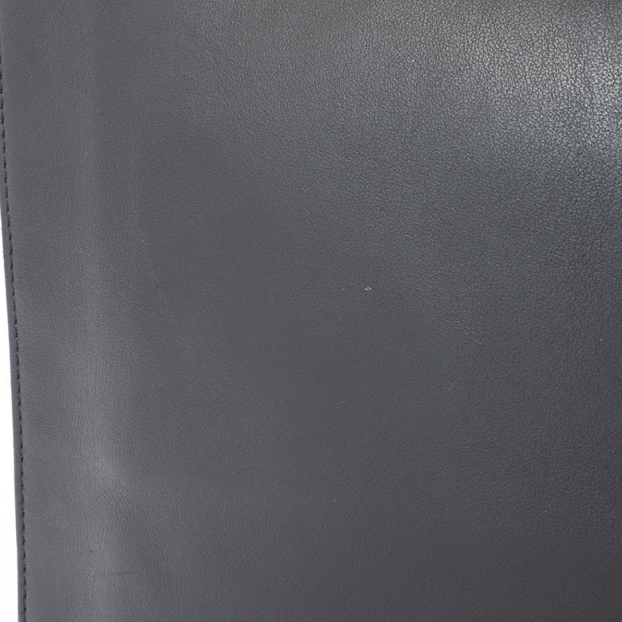 Fendi FENDI Monster Clutch Bag Second 7M0243 Calf Leather Black Men's Size ONE SIZE - 7 Thumbnail