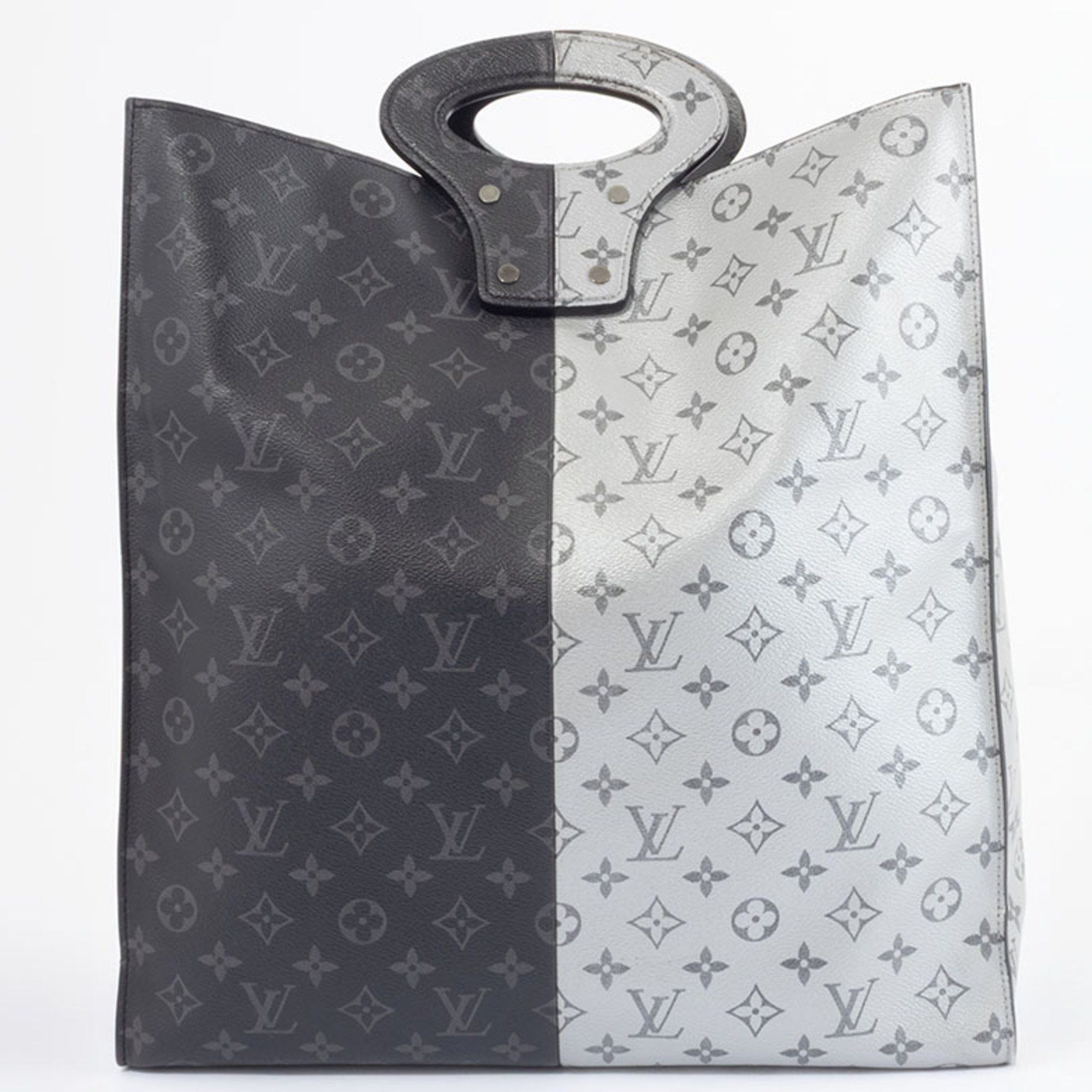 Louis Vuitton Louis Vuitton Split Tote Bag Handbag M43816 Monogram Eclipse Canvas Men's LOUIS VUITTON Size ONE SIZE - 3 Thumbnail