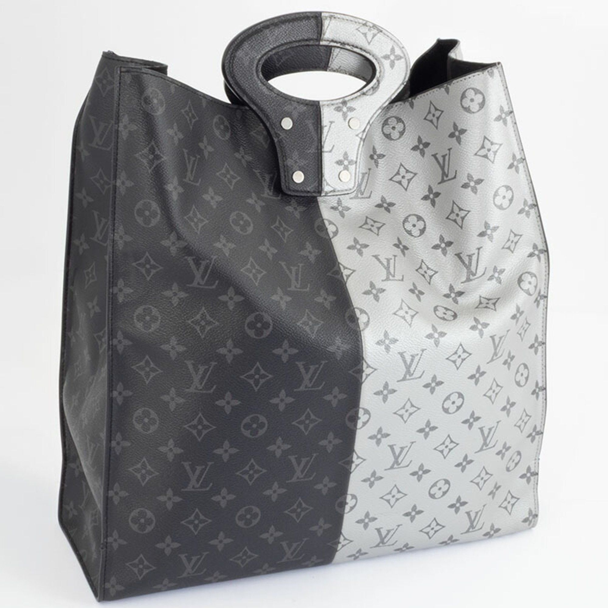Louis Vuitton Louis Vuitton Split Tote Bag Handbag M43816 Monogram Eclipse Canvas Men's LOUIS VUITTON Size ONE SIZE - 13 Thumbnail