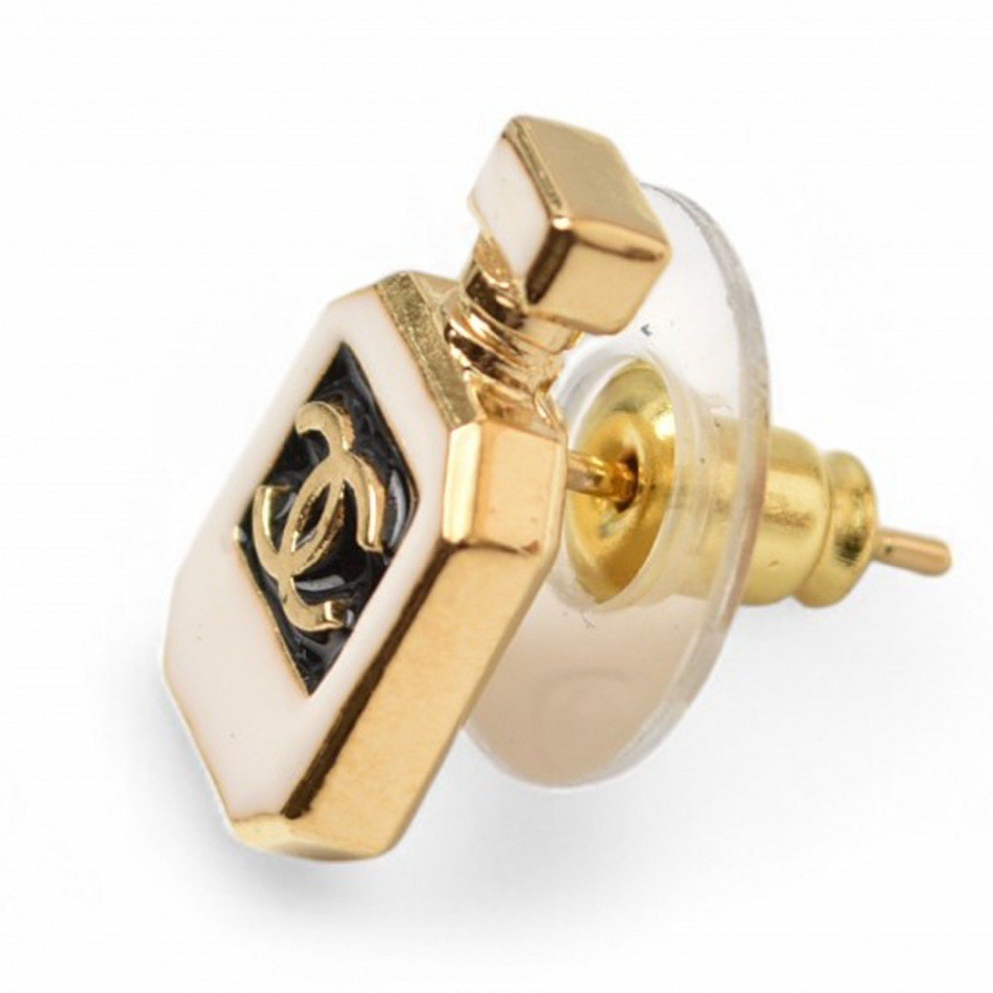 Chanel CHANEL Earrings Coco Mark CC Gold Bottle Motif C25 Size ONE SIZE - 3 Thumbnail