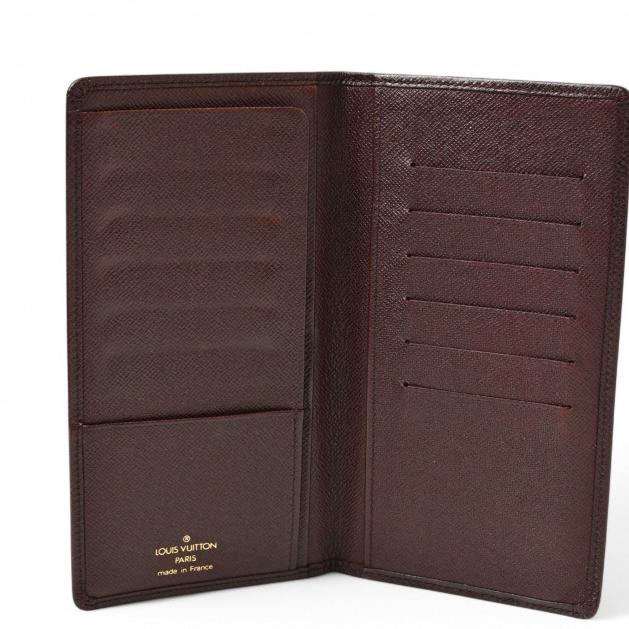 Louis Vuitton Louis Vuitton Men's Wallet LOUIS VUITTON Long Porte-Barre Carte Credit Acajou M30296 Size ONE SIZE - 5 Thumbnail