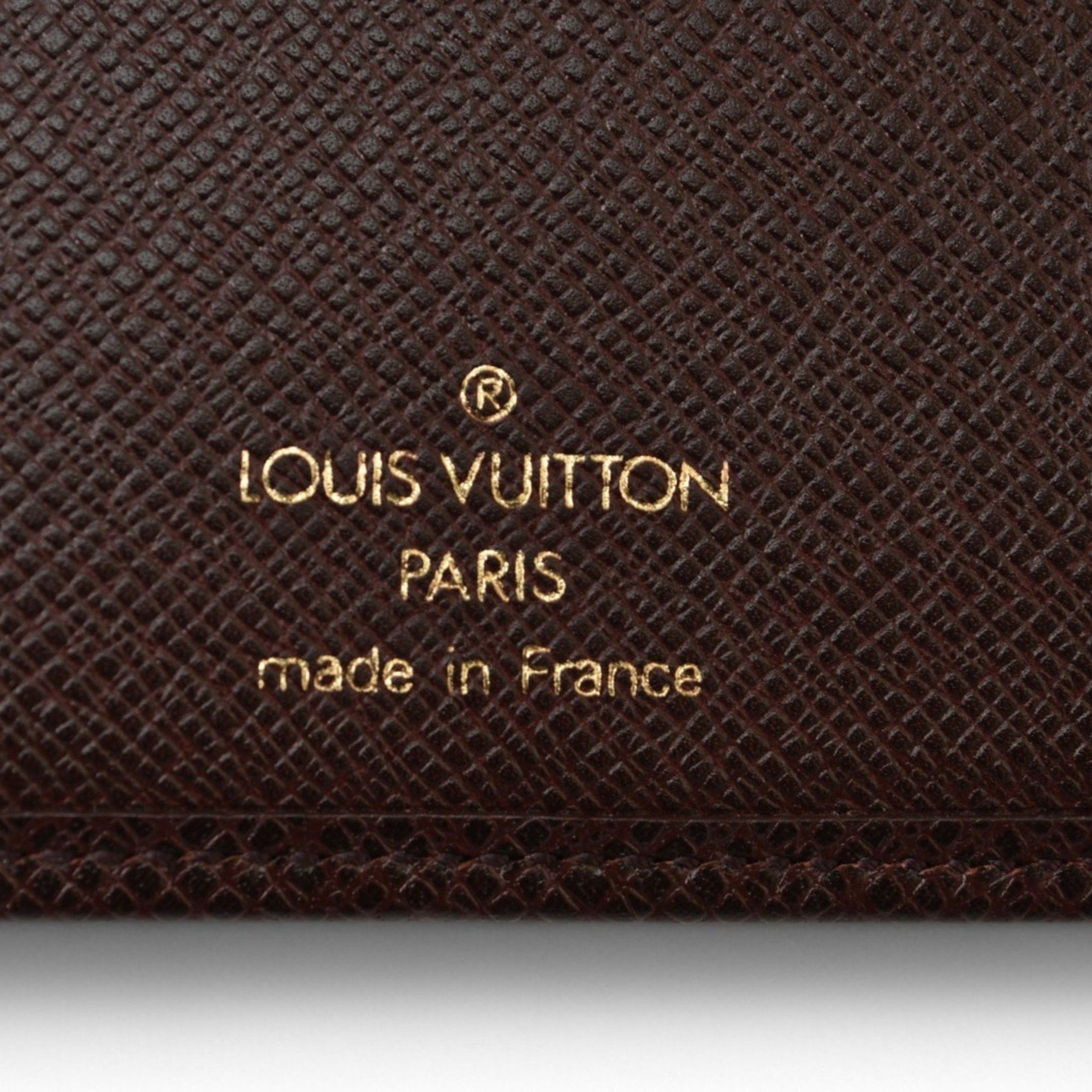 Louis Vuitton Louis Vuitton Men's Wallet LOUIS VUITTON Long Porte-Barre Carte Credit Acajou M30296 Size ONE SIZE - 6 Thumbnail