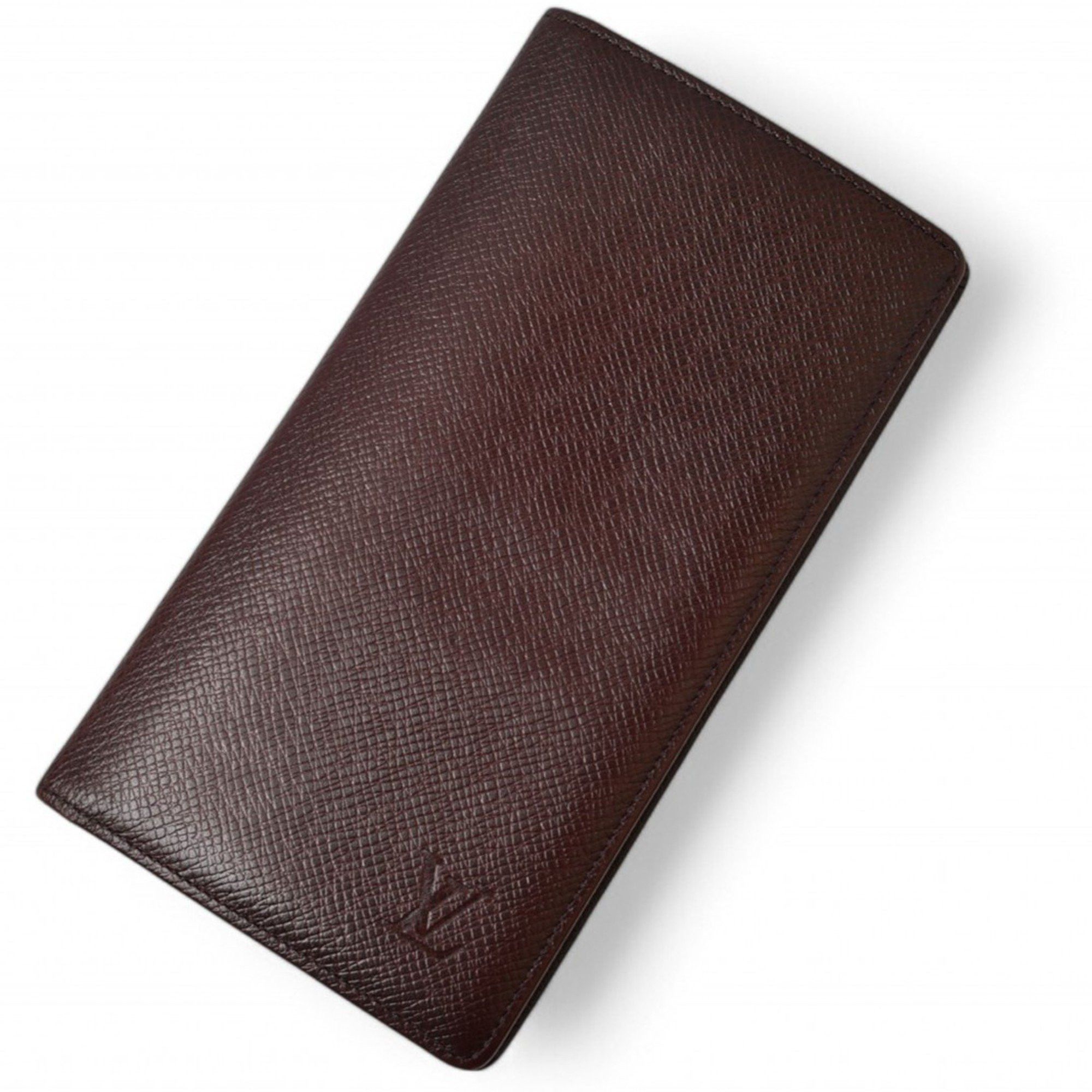 Louis Vuitton Louis Vuitton Men's Wallet LOUIS VUITTON Long Porte-Barre Carte Credit Acajou M30296 Size ONE SIZE - 3 Thumbnail