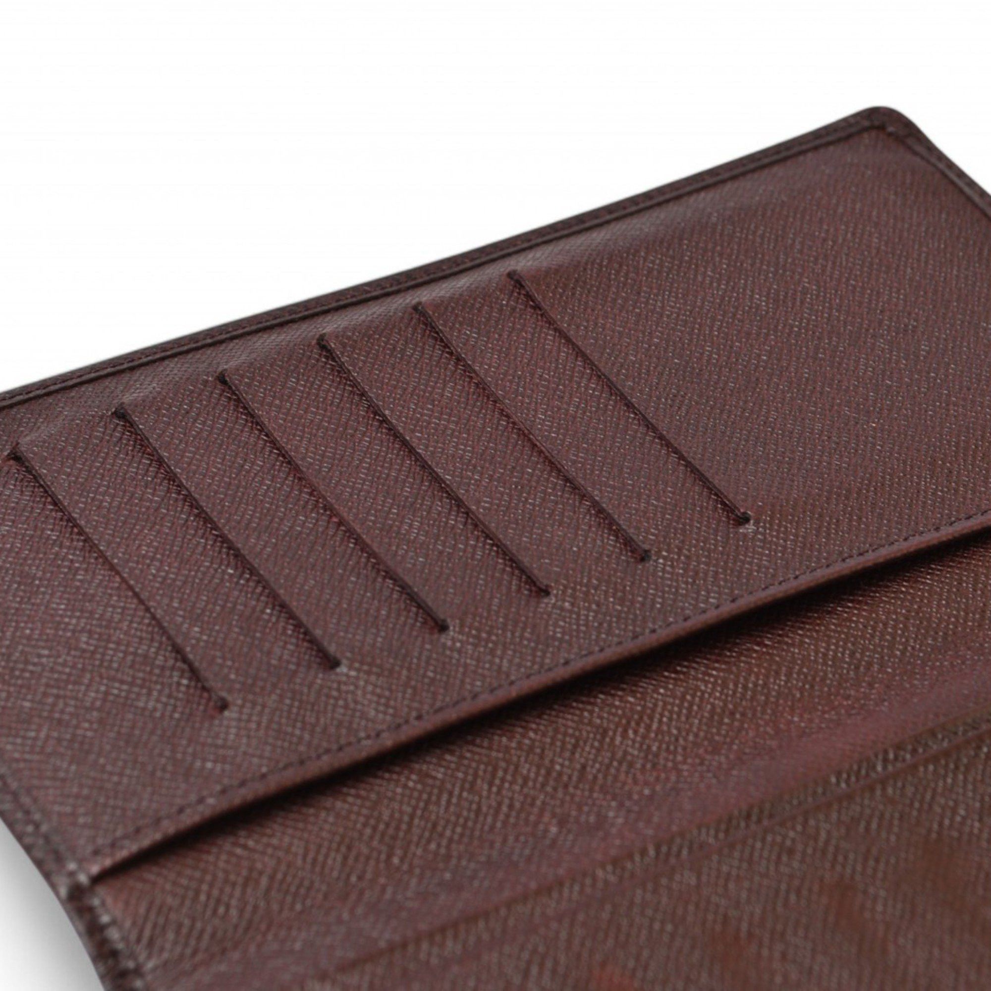 Louis Vuitton Louis Vuitton Men's Wallet LOUIS VUITTON Long Porte-Barre Carte Credit Acajou M30296 Size ONE SIZE - 8 Thumbnail