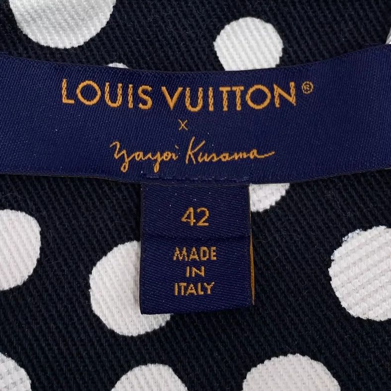 Louis Vuitton Louis Vuitton Yayoi Kusama Black Polka Dot Jacket Size US L / EU 52-54 / 3 - 5 Thumbnail
