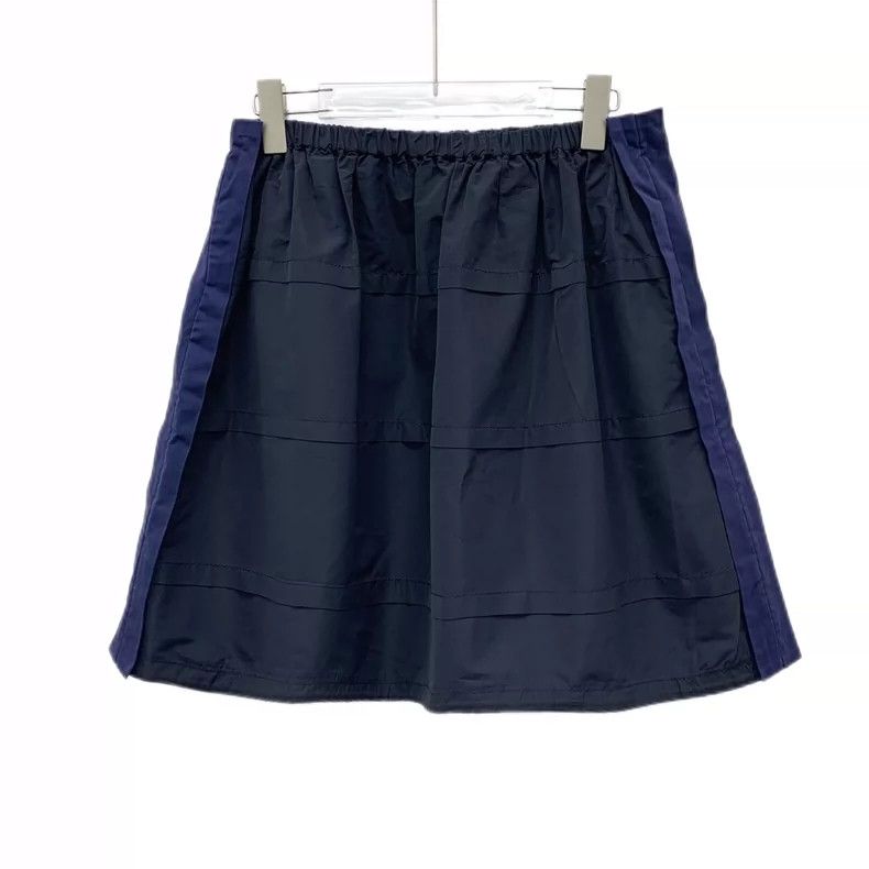 Prada MiuMiu Colorblock Casual Skirt with Elastic Waist Size US 40 / EU 56 - 2 Thumbnail
