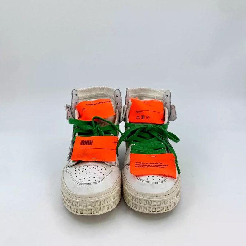 Off-White Off-White Casual High-Top Sneakers with Laces Size US 5 / EU 37 - 3 Thumbnail
