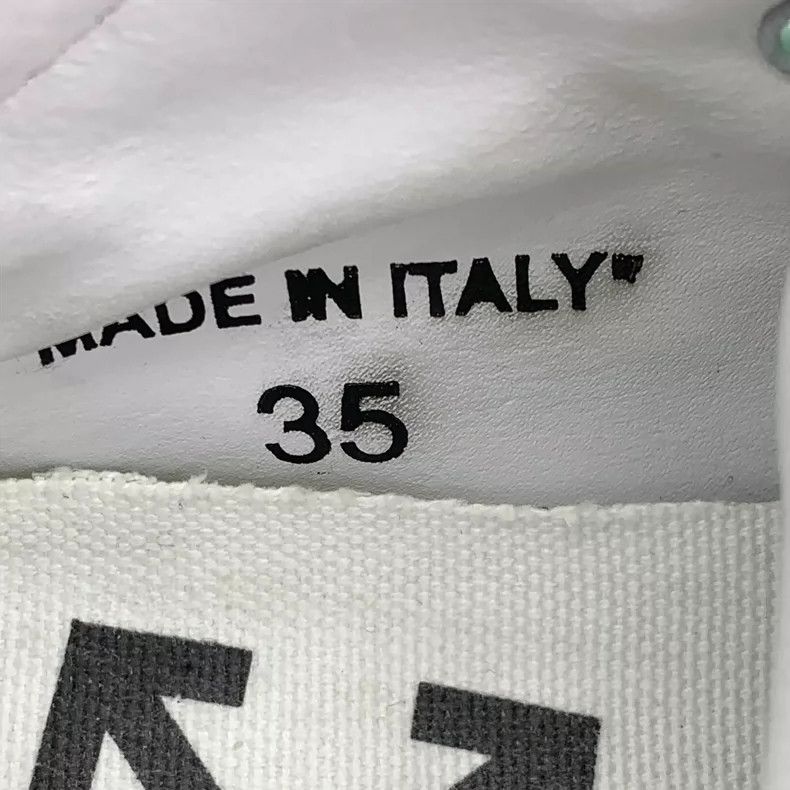 Off-White Off-White Casual High-Top Sneakers with Laces Size US 5 / EU 37 - 6 Thumbnail