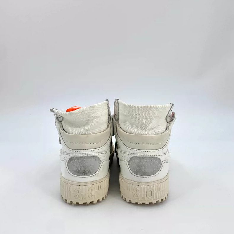 Off-White Off-White Casual High-Top Sneakers with Laces Size US 5 / EU 37 - 4 Thumbnail