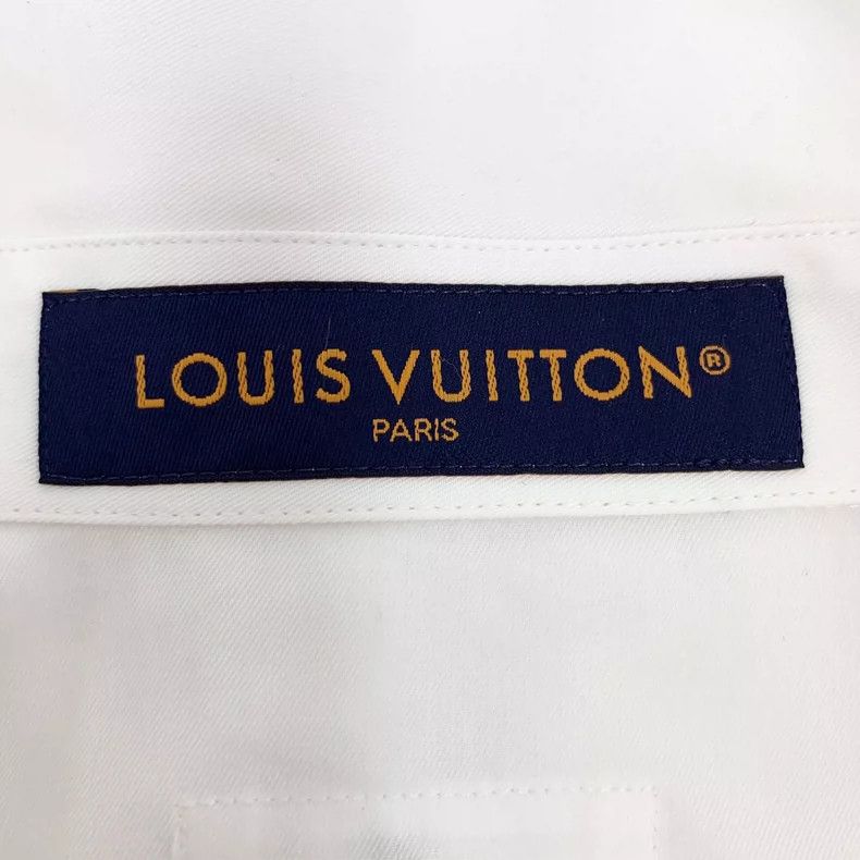 Louis Vuitton Louis Vuitton Embroidered Flower Short Sleeve Shirt Size US L / EU 52-54 / 3 - 5 Thumbnail