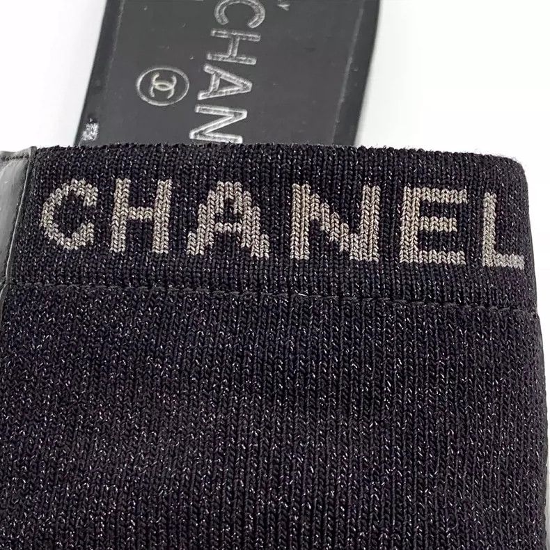 Chanel Chanel Black Leather Half Slippers Size 38 Size US 8 / EU 41 - 6 Thumbnail