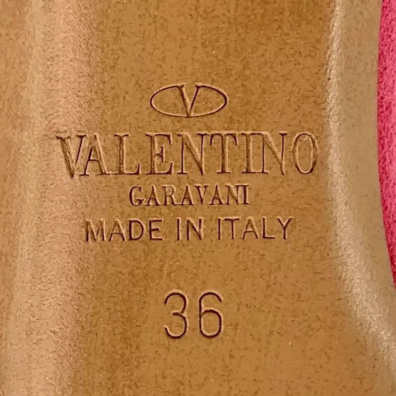 Valentino Valentino Pink Studded High Heel Sandals Size US 6 / EU 39 - 6 Thumbnail