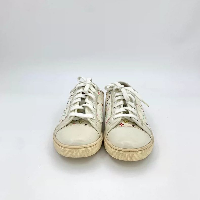 Louis Vuitton Louis Vuitton Beige Logo Casual Sneakers Size US 5.5 / EU 38 - 3 Thumbnail