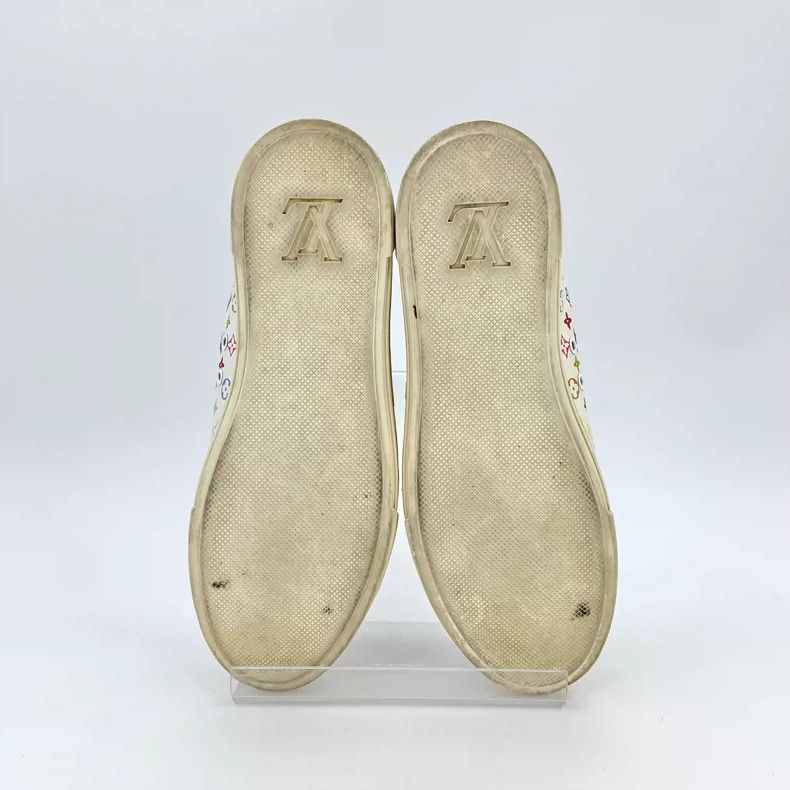 Louis Vuitton Louis Vuitton Beige Logo Casual Sneakers Size US 5.5 / EU 38 - 5 Thumbnail