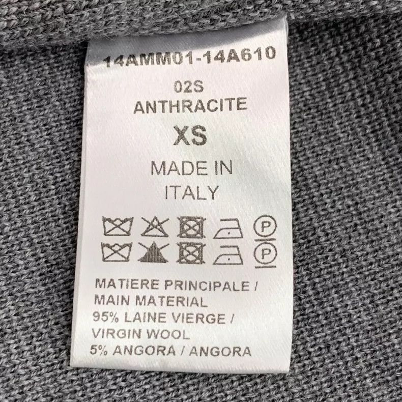 Chloe Gray Wool Long Sleeve Cape Coat XS Size US XS / EU 42 / 0 - 7 Thumbnail