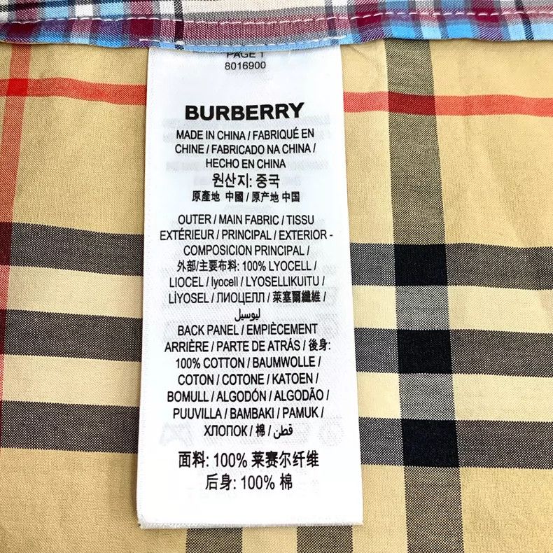 Burberry Burberry Colorful Checked Long Sleeve Shirt Size US S / EU 44-46 / 1 - 6 Thumbnail