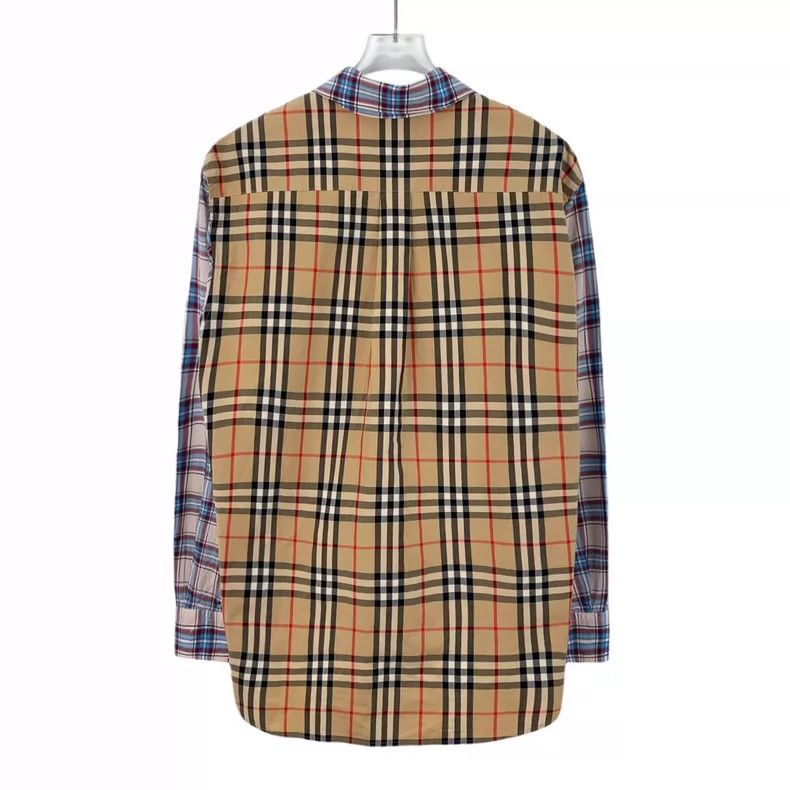Burberry Burberry Colorful Checked Long Sleeve Shirt Size US S / EU 44-46 / 1 - 2 Thumbnail