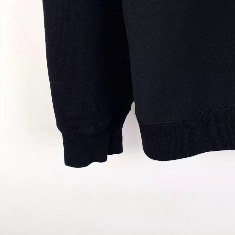 Gucci Gucci Black Letter Print Hooded Sweatshirt Size US M / EU 48-50 / 2 - 5 Thumbnail