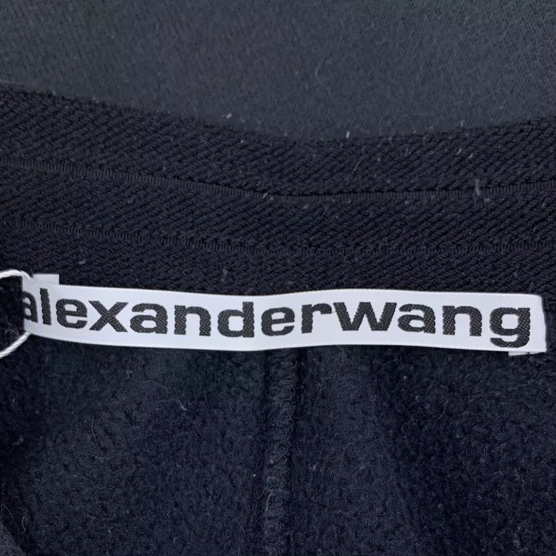Alexander Wang Alexander Wang Black Logo Sweatpants Size S Size US 27 - 6 Thumbnail
