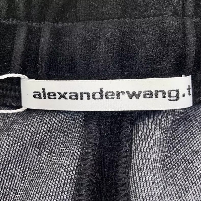 Alexander Wang Alexander Wang Black Velvet Casual Pants Size US 26 / EU 42 - 6 Thumbnail