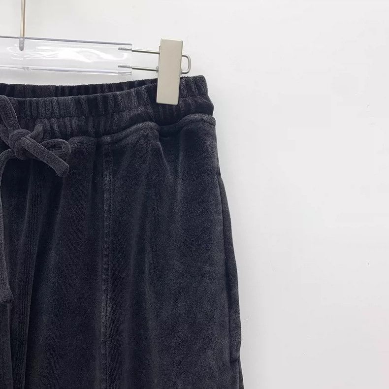 Alexander Wang Alexander Wang Black Velvet Casual Pants Size US 26 / EU 42 - 3 Thumbnail