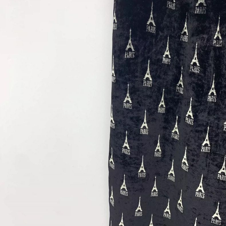 Balenciaga Balenciaga Black Wide-Leg Corduroy Pants Size US 44 / EU 60 - 4 Thumbnail