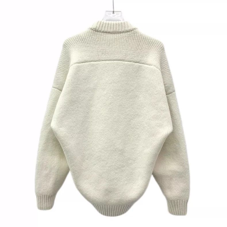 Alexander Wang Alexander Wang Beige Wool Crew Neck Sweater Size US XS / EU 42 / 0 - 2 Thumbnail