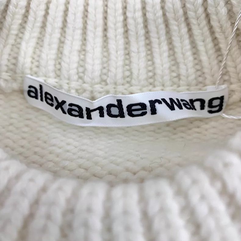 Alexander Wang Alexander Wang Beige Wool Crew Neck Sweater Size US XS / EU 42 / 0 - 5 Thumbnail