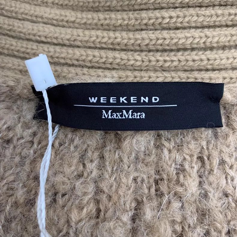 Weekend Max Mara Maxmara Brown Alpaca Wool Long Cardigan L Size US L / EU 52-54 / 3 - 6 Thumbnail