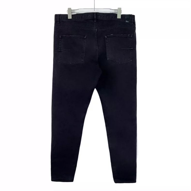 Dior Dior Distressed Black Gray Casual Jeans Size US 34 / EU 50 - 2 Thumbnail