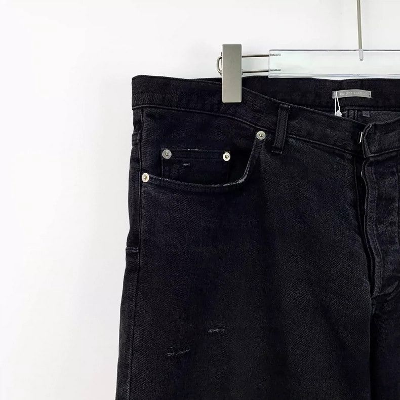 Dior Dior Distressed Black Gray Casual Jeans Size US 34 / EU 50 - 3 Thumbnail
