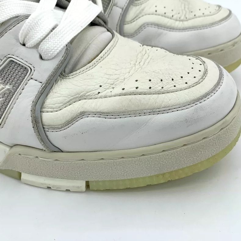 Louis Vuitton Louis Vuitton White Casual Sneakers Size 41 Size US 10 / EU 43 - 8 Thumbnail