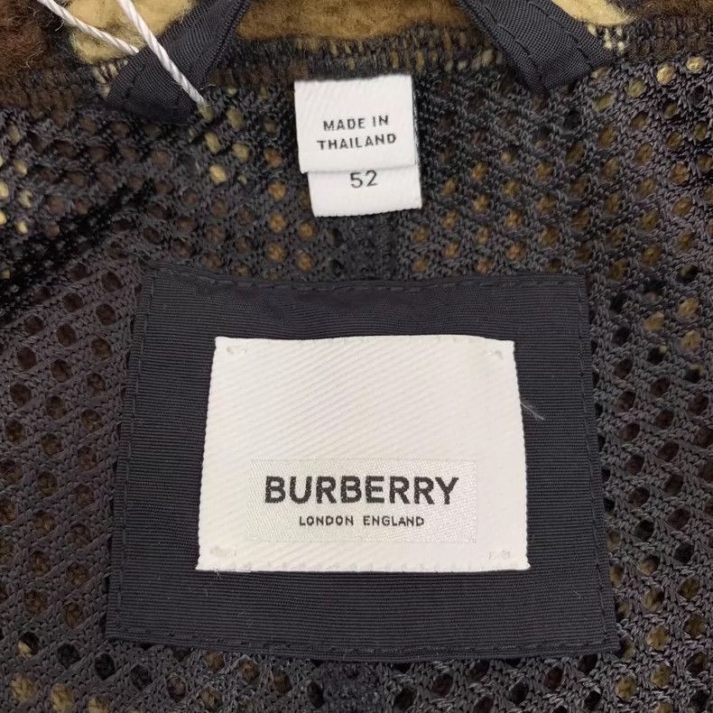 Burberry Burberry Brown Teddy Fleece Zip Jacket Size US L / EU 52-54 / 3 - 5 Thumbnail