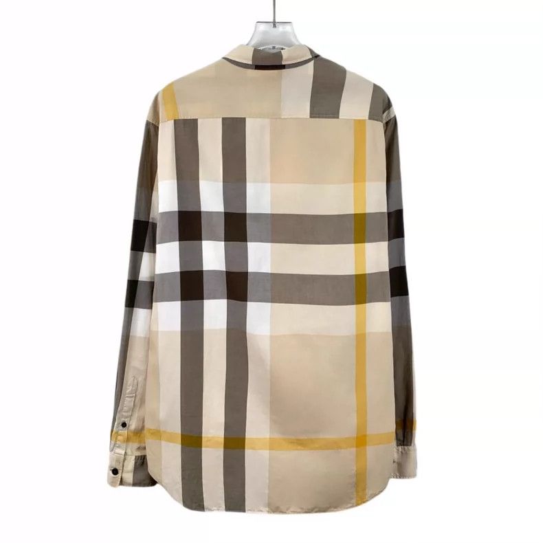 Burberry Burberry Colorful Check Cotton Long Sleeve Shirt Size US M / EU 48-50 / 2 - 2 Thumbnail