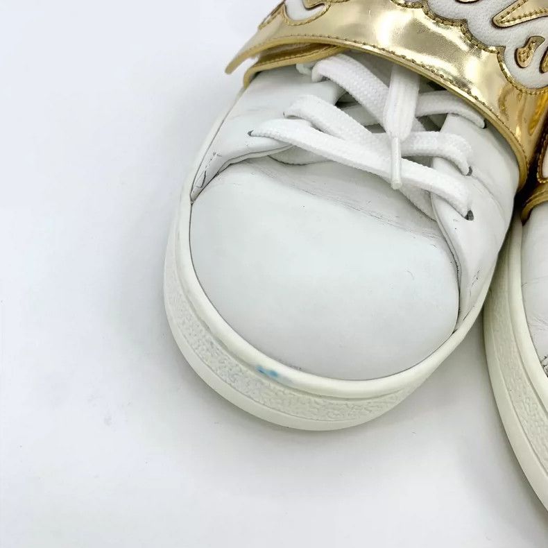Louis Vuitton Louis Vuitton White Casual Sneakers with Straps Size US 6 / EU 39 - 9 Thumbnail