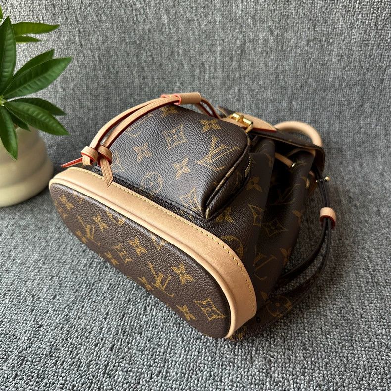 Louis Vuitton LOUIS VUITTON Montsouris Drawstring Backpack Size ONE SIZE - 4 Thumbnail