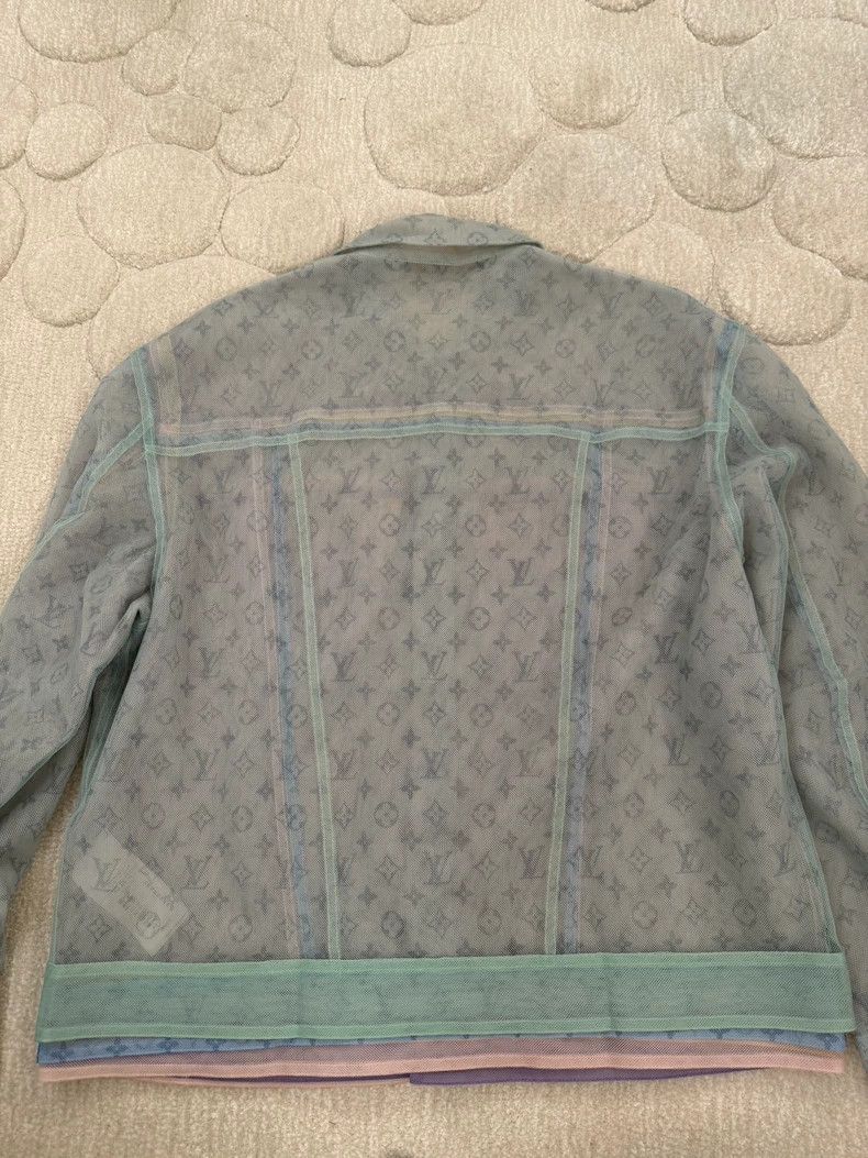 Louis Vuitton Colorful Sheer Jacket by Louis Vuitton Size US L / EU 52-54 / 3 - 3 Thumbnail