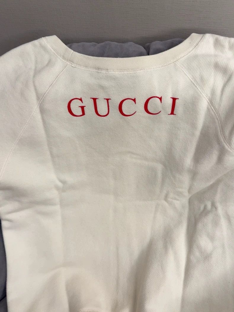 Gucci Gucci Sweatshirt with Floral Print Design Size US S / EU 44-46 / 1 - 2 Thumbnail