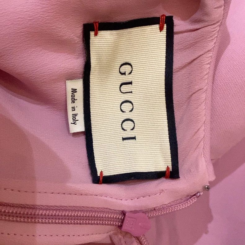 Gucci Gucci Pink Classic Dress Size 38 Size US 38 / EU 54 - 4 Thumbnail