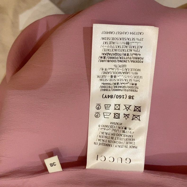 Gucci Gucci Pink Classic Dress Size 38 Size US 38 / EU 54 - 5 Thumbnail