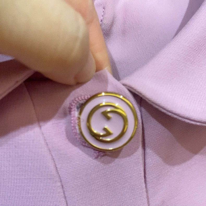 Gucci Gucci Pink Classic Dress Size 38 Size US 38 / EU 54 - 2 Thumbnail