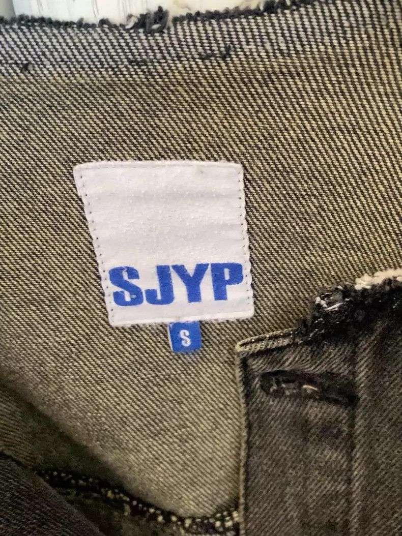 Kapital Stylish SJYP Denim Jacket with Unique Design Size US L / EU 52-54 / 3 - 2 Thumbnail